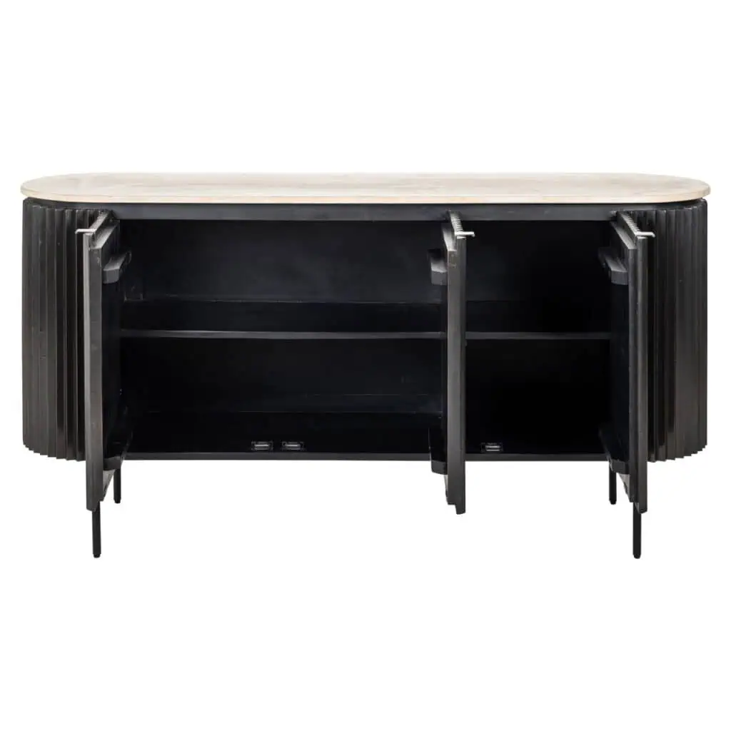 - Dressoir Hampton dark brown