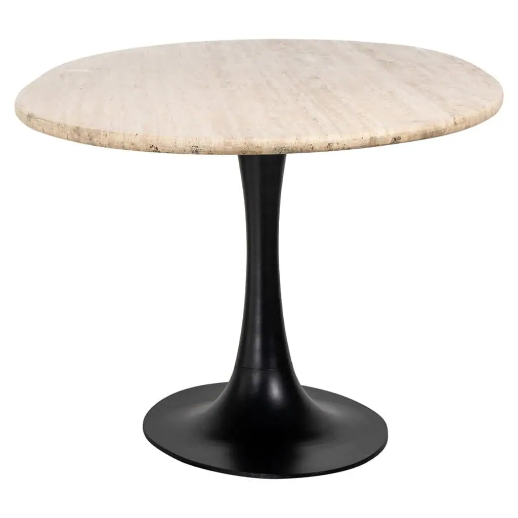- Eettafel Hampton black oval 230
