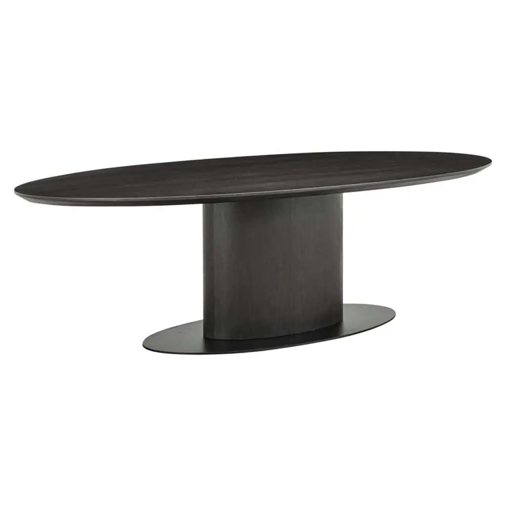 - Eettafel Gordon dark coffee 210