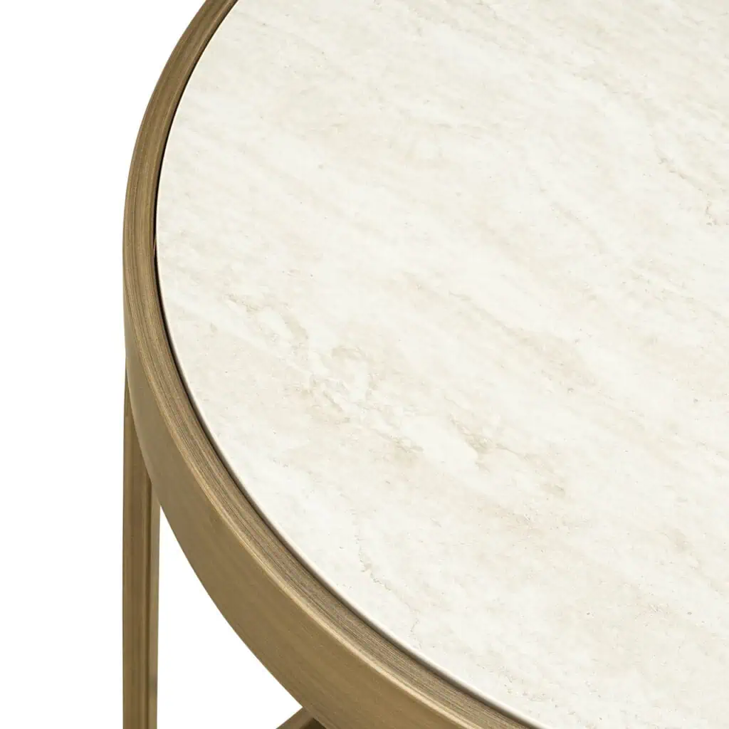 - Bijzettafel Tivoli white (Set of 2)