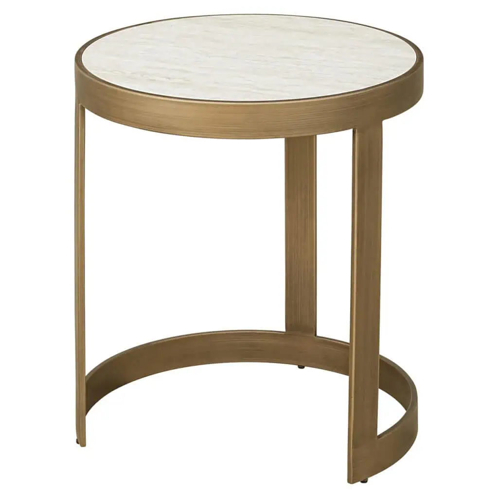 - Bijzettafel Tivoli white (Set of 2)
