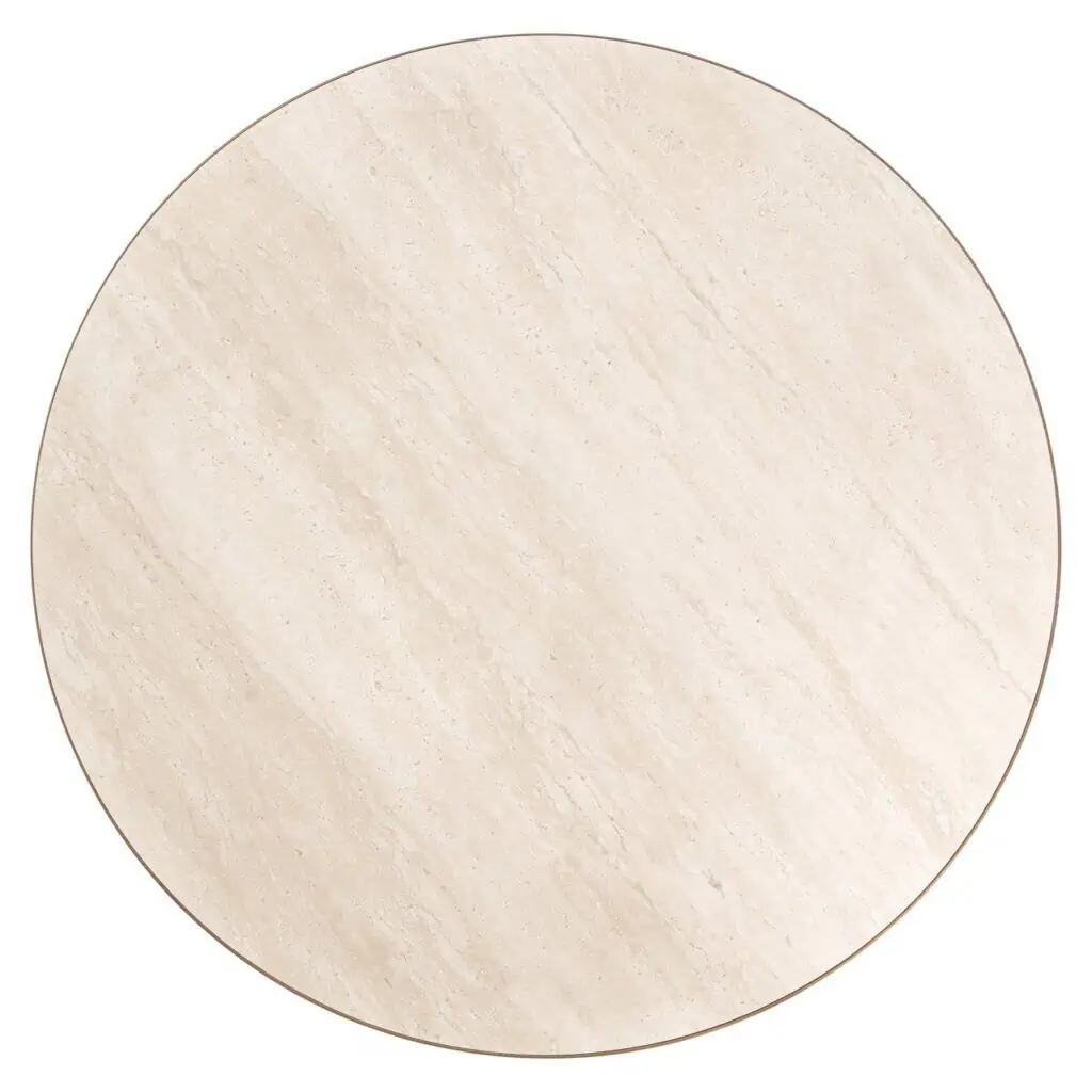 - Eettafel Tivoli white 130Ø