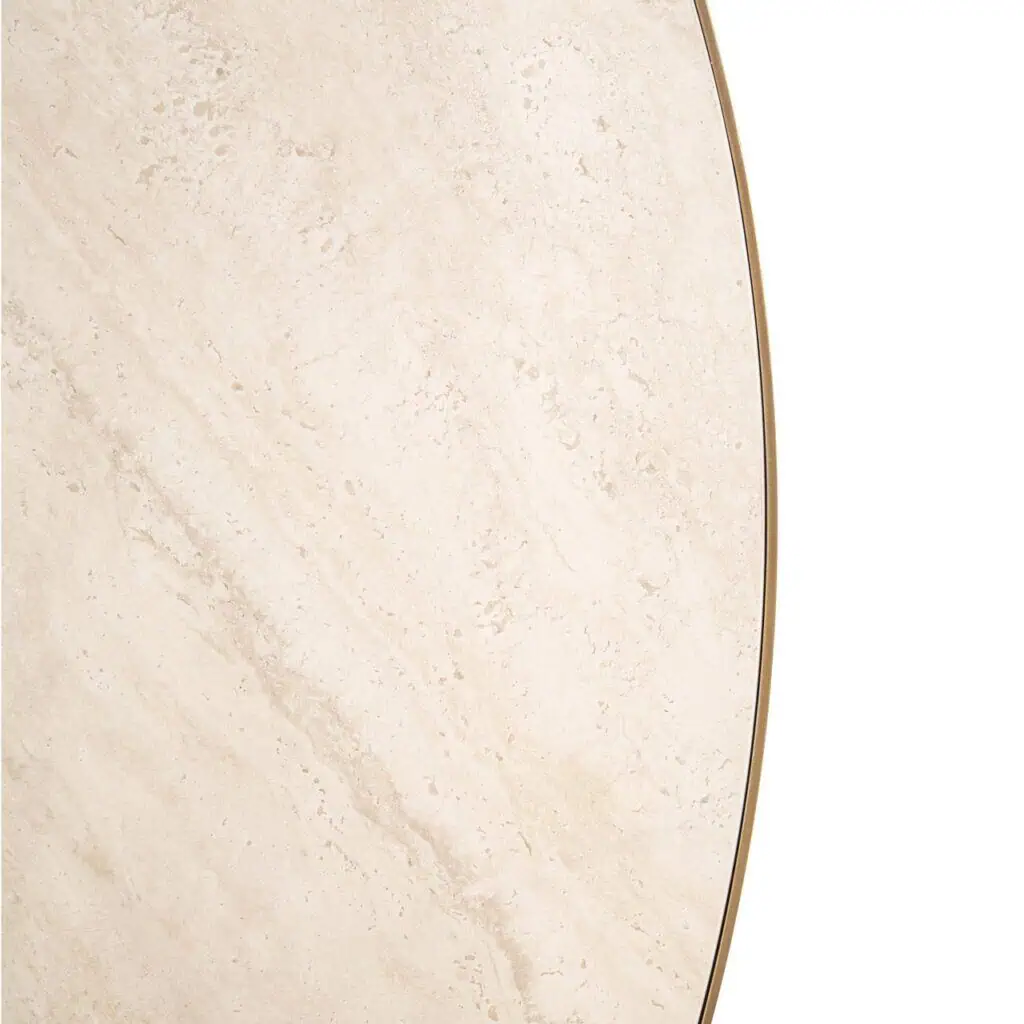 - Eettafel Tivoli white 130Ø