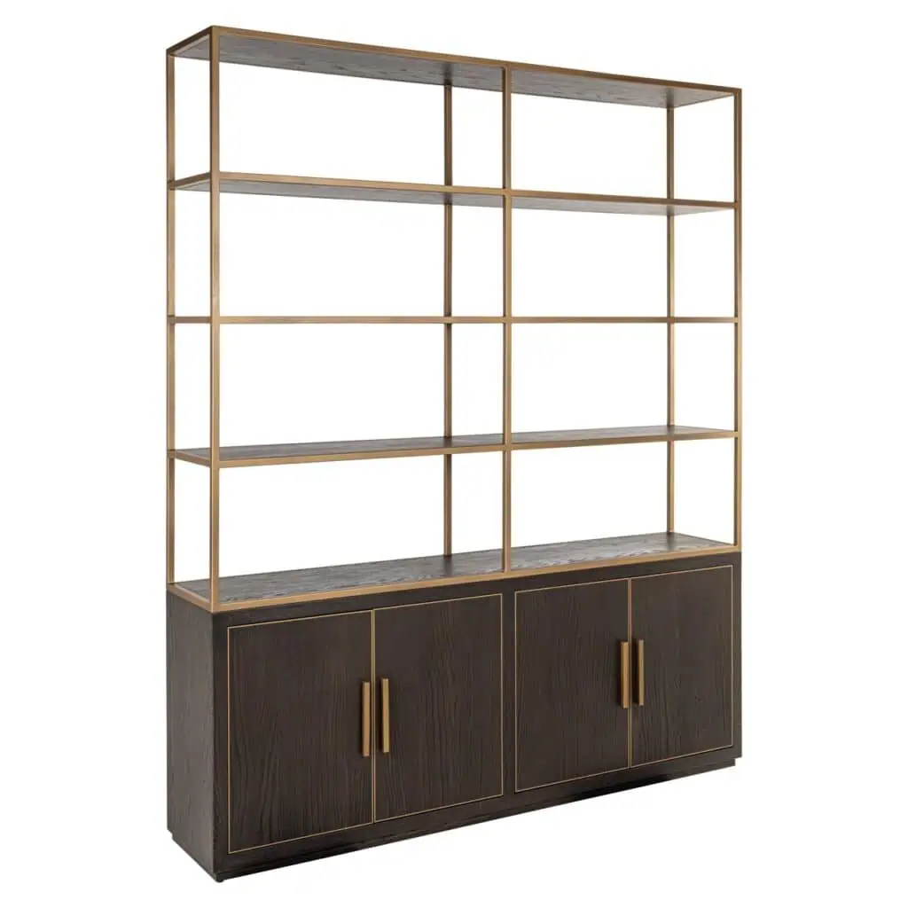 - Wandkast Carter brown large 4-doors