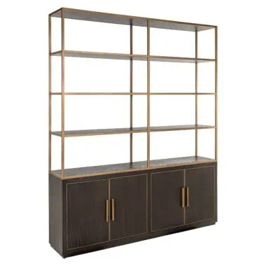 - Wandkast Carter brown large 4-doors
