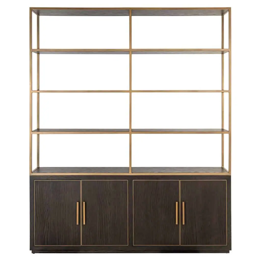 - Wandkast Carter brown large 4-doors