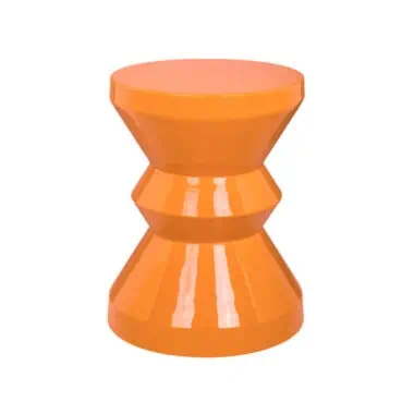 - Bijzettafel Diablo orange 35Ø