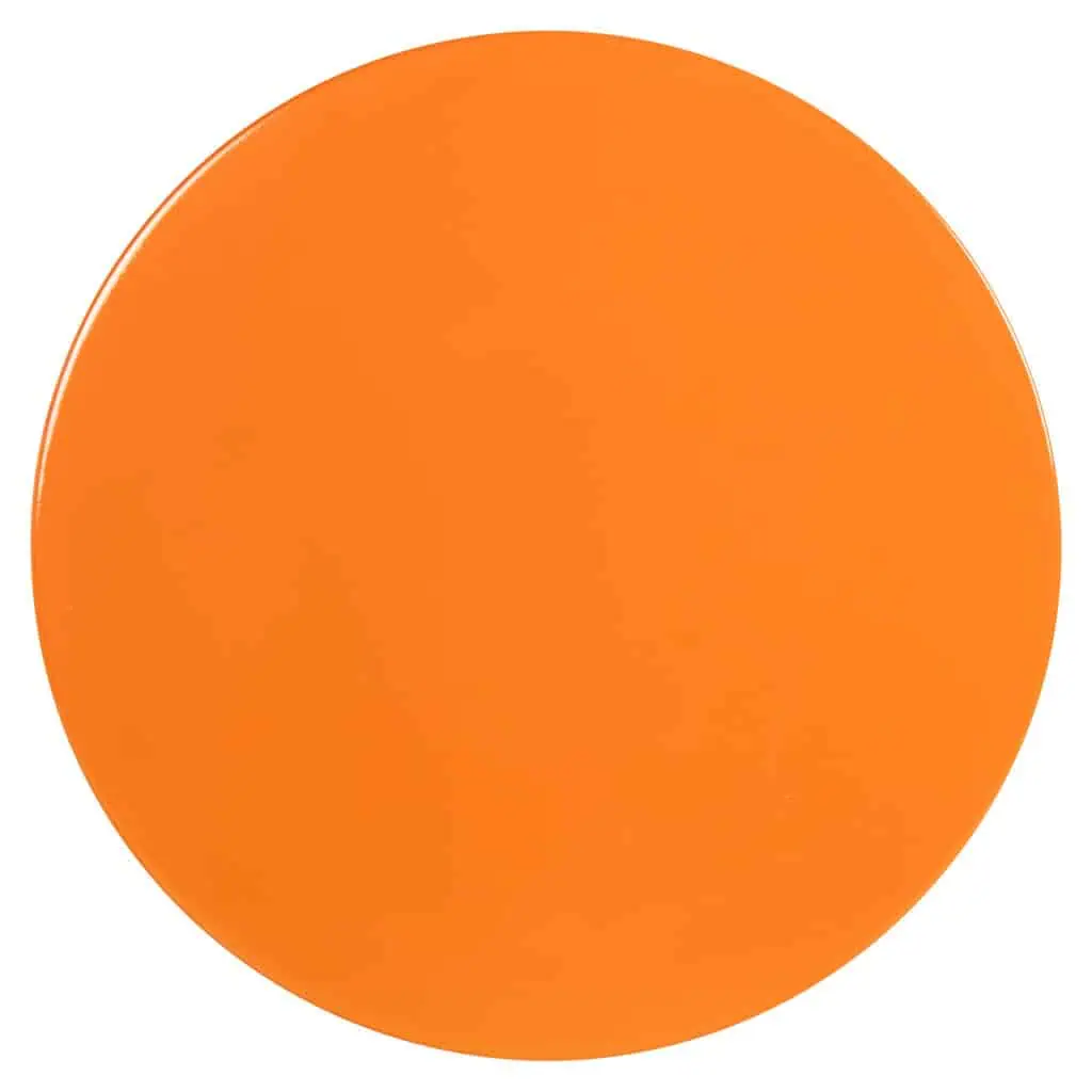 - Bijzettafel Diablo orange 35Ø