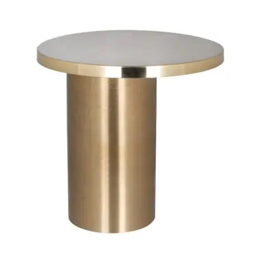 - Bijzettafel Naya brushed gold