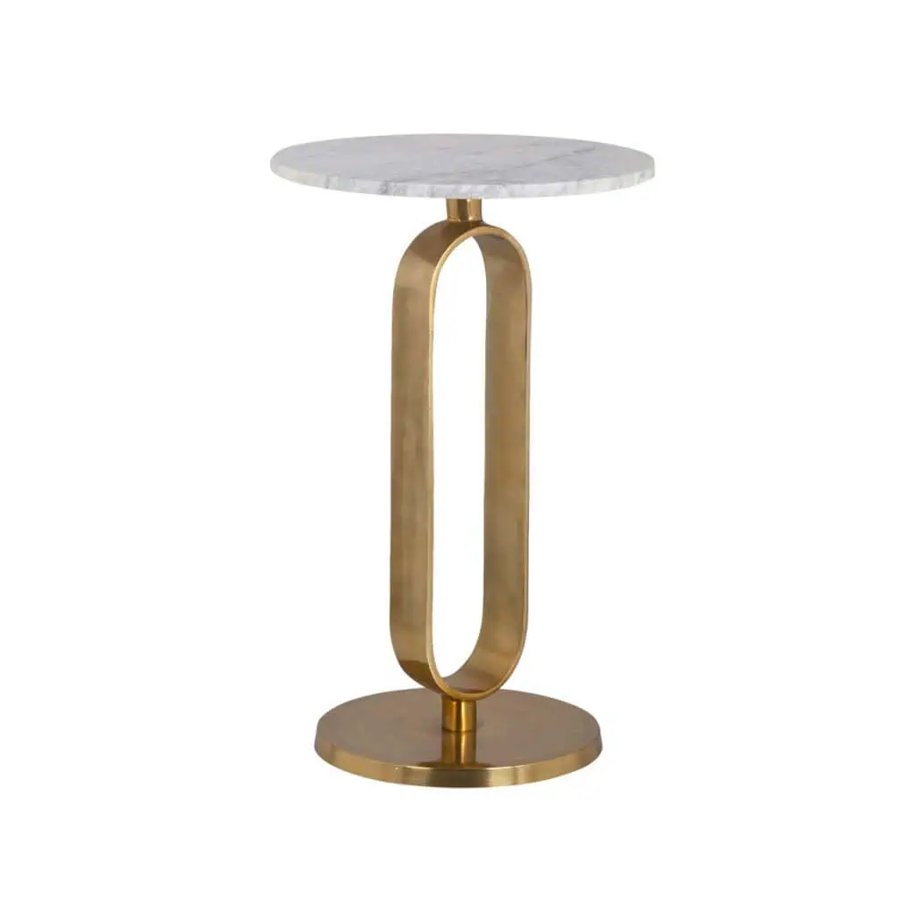 - Bijzettafel Celine brushed gold