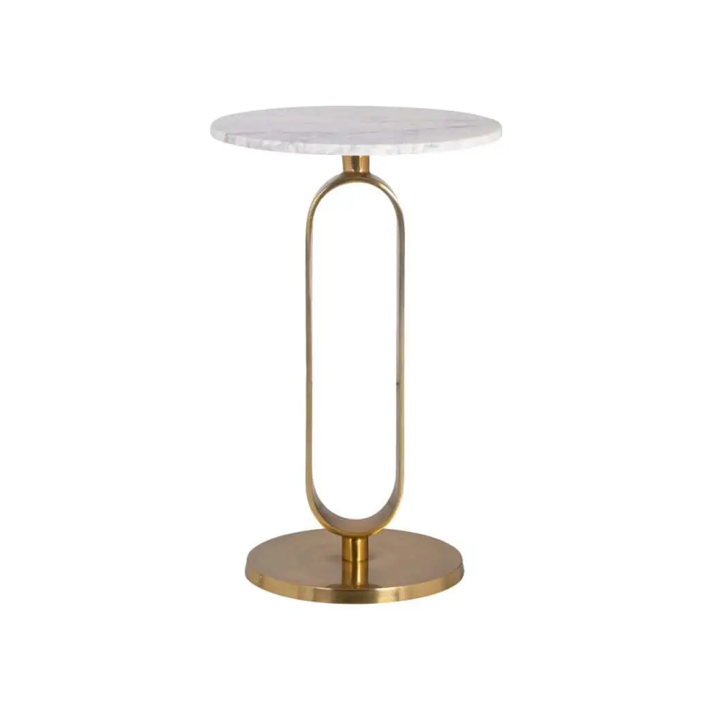 - Bijzettafel Celine brushed gold