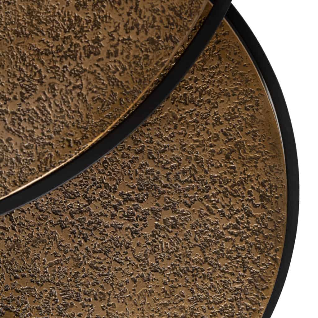 - Salontafel Derby black/gold (Set of 2)