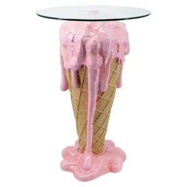- Bijzettafel Ice pink