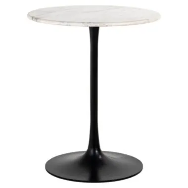 - Bistrotafel Carlten black/white 65Ø
