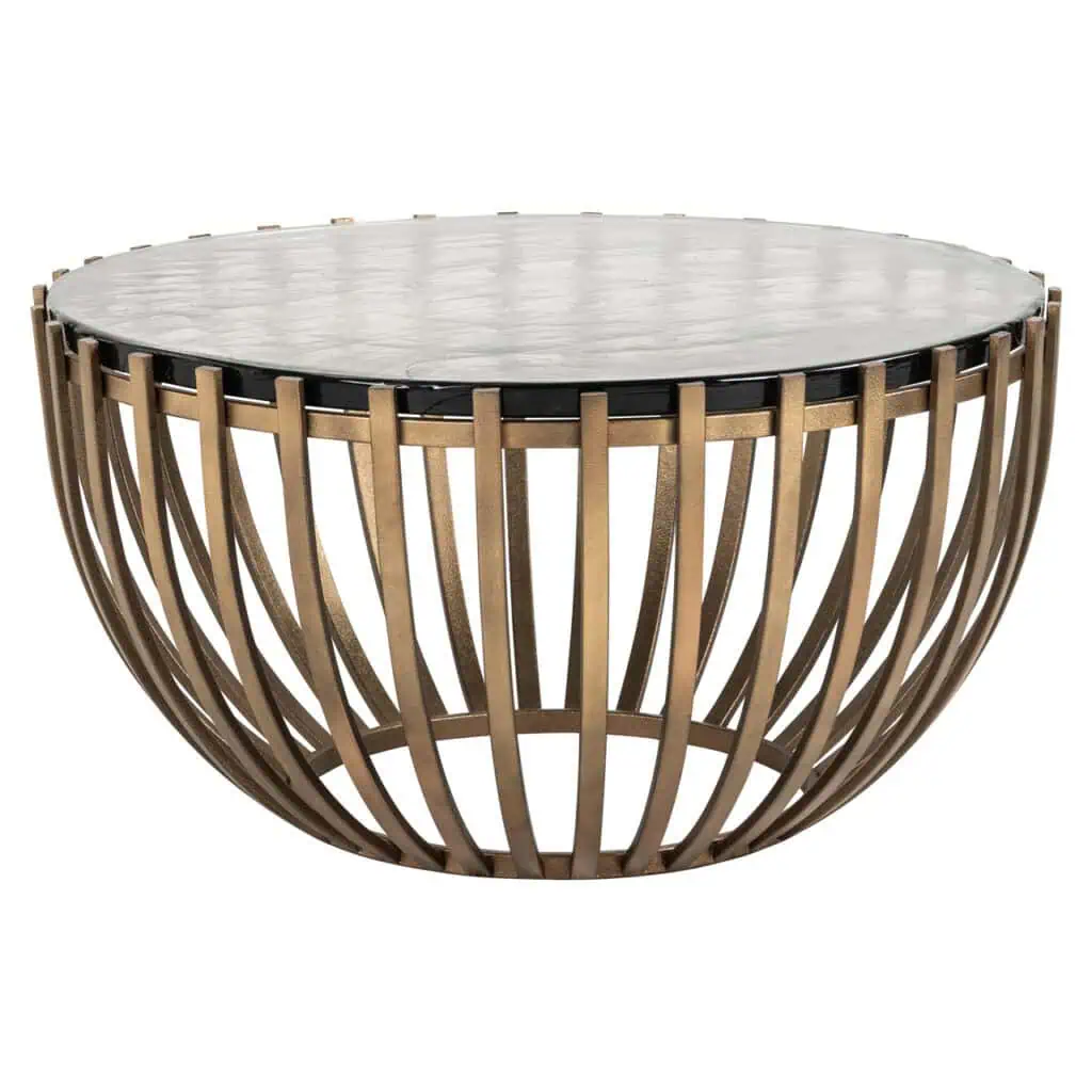 - Salontafel Volante gold 84Ø