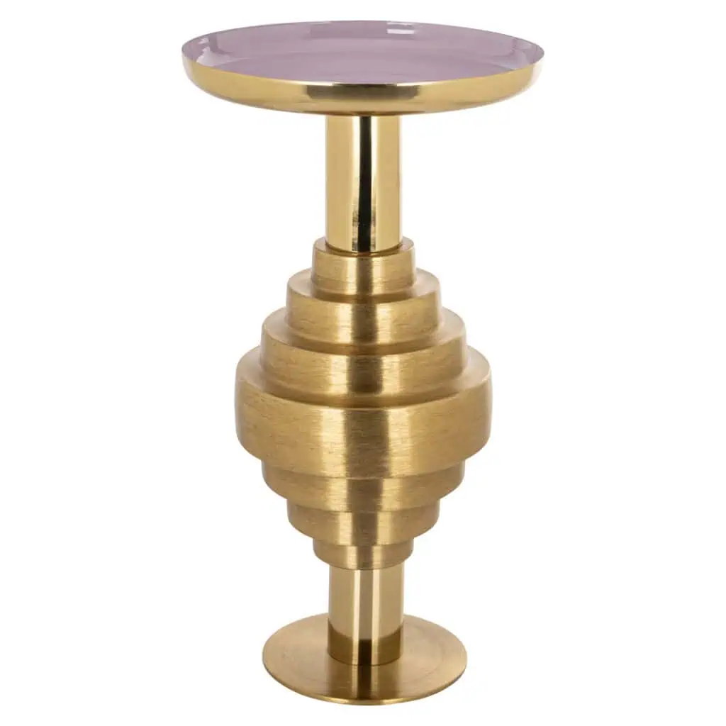 - Bijzettafel Empire brushed gold