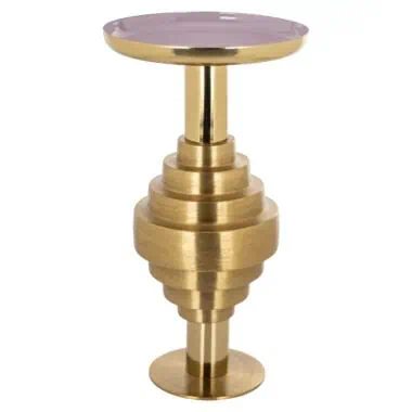 - Bijzettafel Empire brushed gold