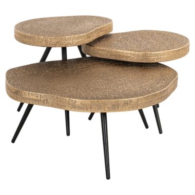 - Salontafel Symba bronze (Set of 3)