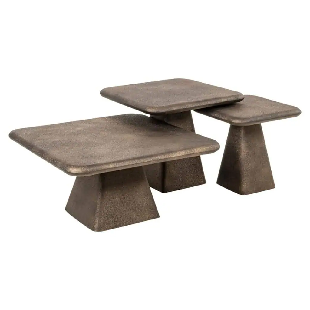 - Salontafel Marlie gold (Set of 3)