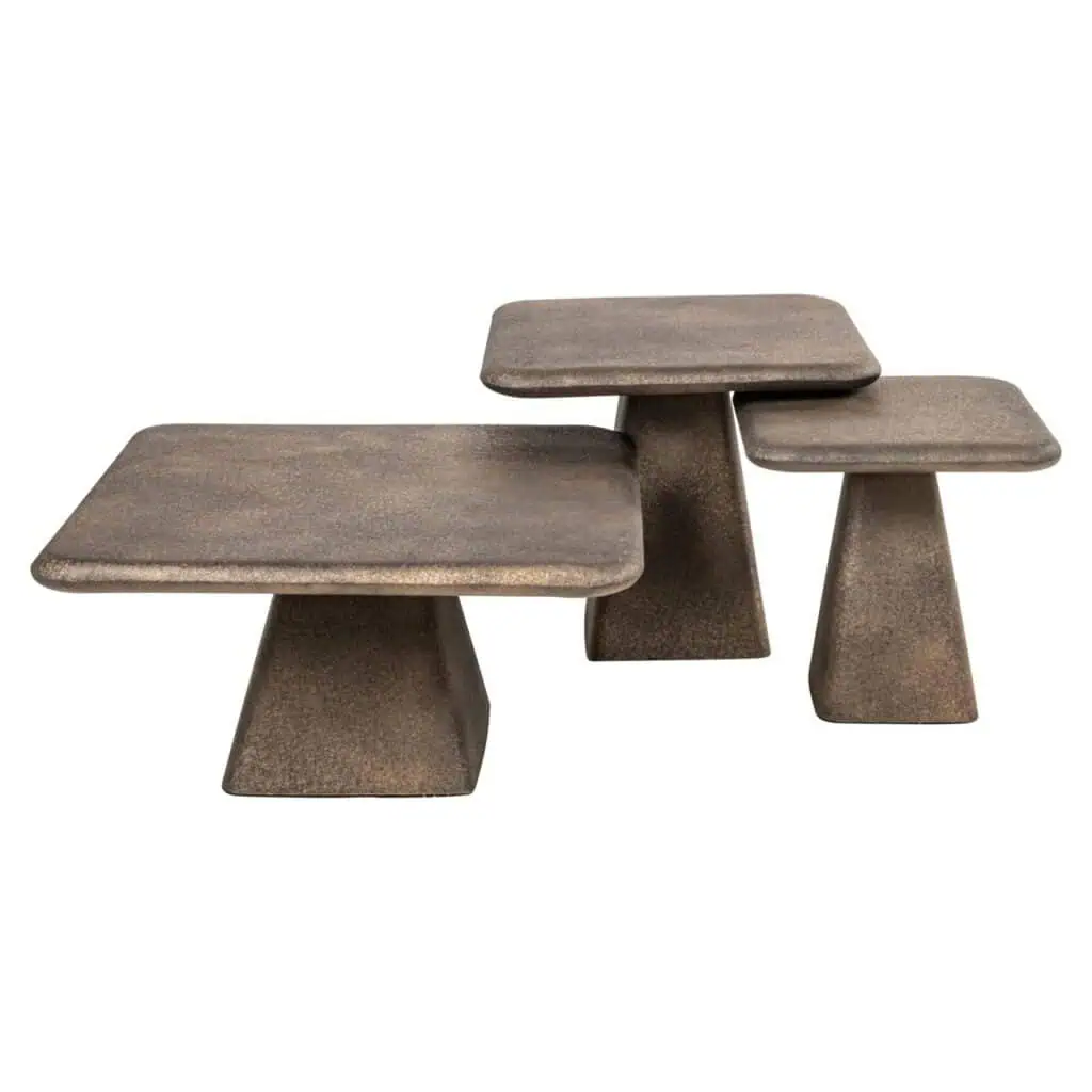 - Salontafel Marlie gold (Set of 3)
