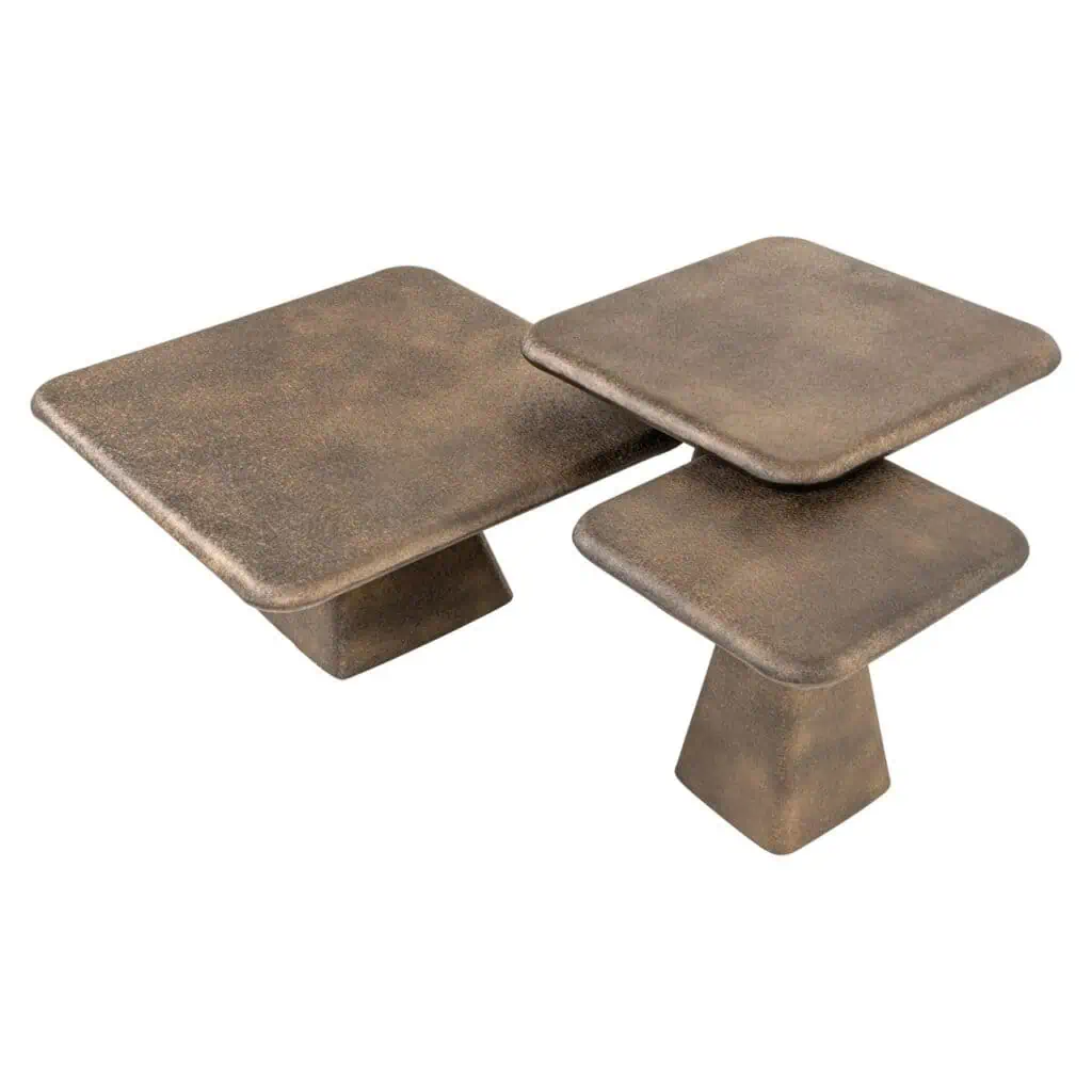 - Salontafel Marlie gold (Set of 3)