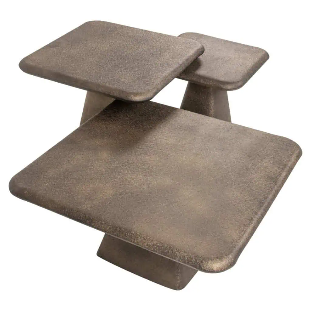 - Salontafel Marlie gold (Set of 3)
