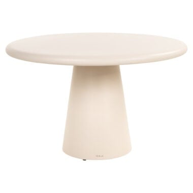 - Outdoor eettafel Urban Bloom sandstone 130Ø