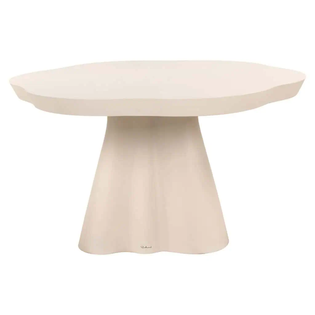 - Outdoor eettafel Urban Bloom sandstone 140Ø