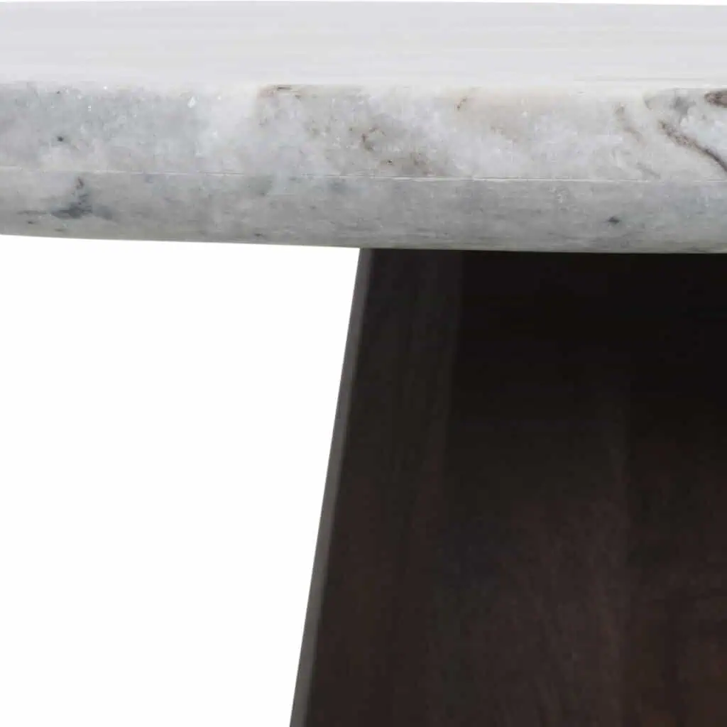 - Eettafel Oberoy brown 130Ø