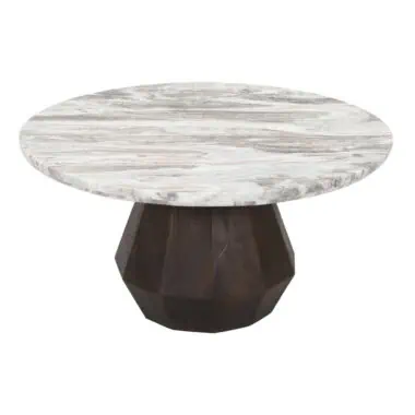 - Salontafel Oberoy brown 80Ø