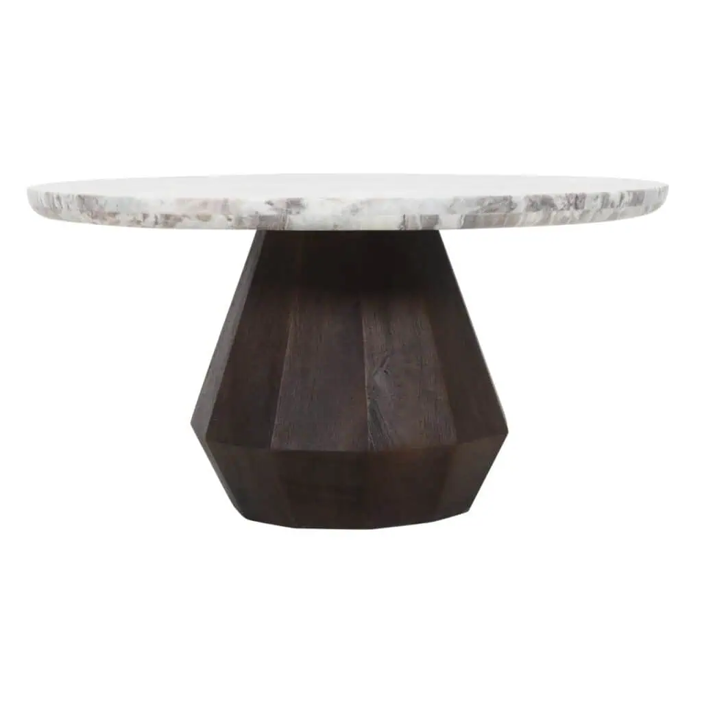 - Salontafel Oberoy brown 80Ø