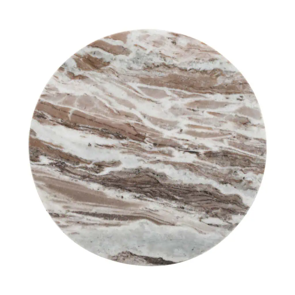 - Bijzettafel Oberoy brown 45Ø