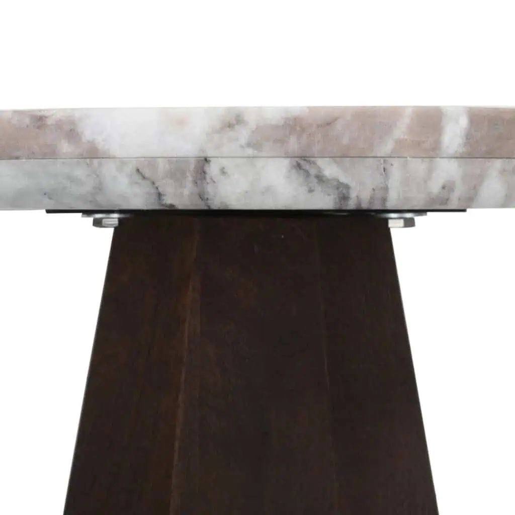 - Bijzettafel Oberoy brown 45Ø