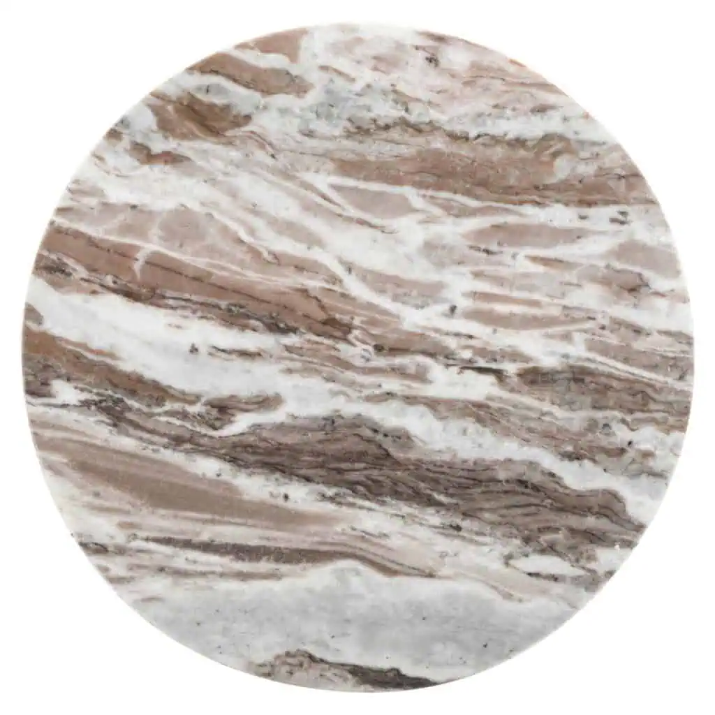 - Bijzettafel Oberoy brown 45Ø