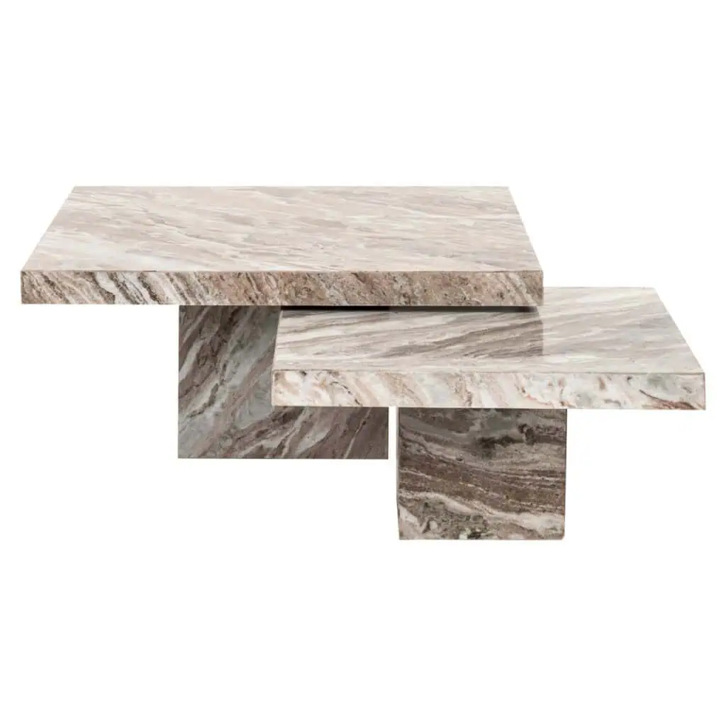 - Salontafel Rashford stone (Set of 2)