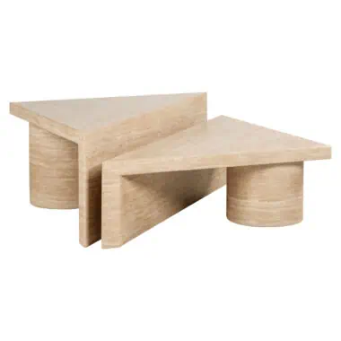 - Salontafel Fictus beige (Set of 2)