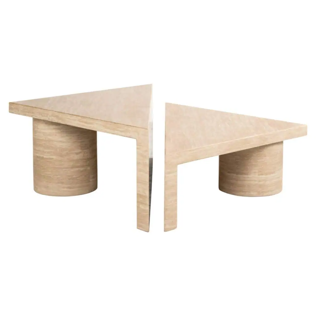 - Salontafel Fictus beige (Set of 2)