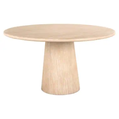 - Eettafel Fictus beige 140Ø