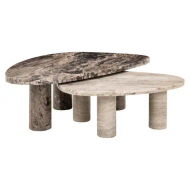 - Salontafel Nazario brown (Set of 2)