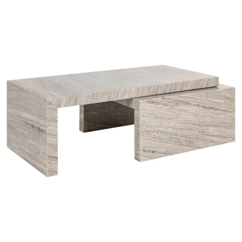 - Salontafel Novaz sand (Set of 2)