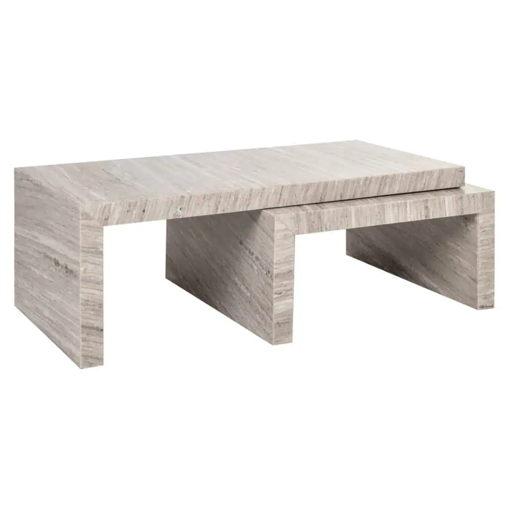 - Salontafel Novaz sand (Set of 2)