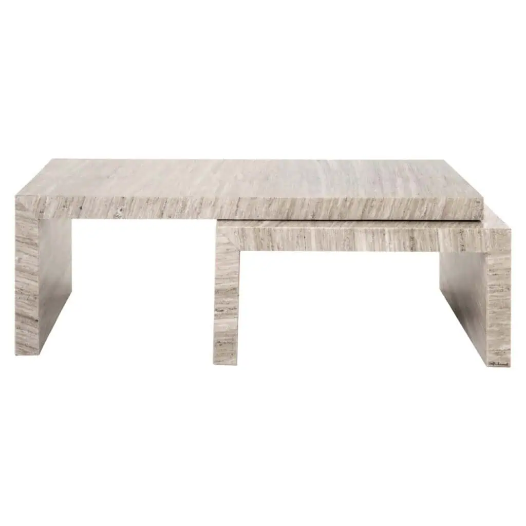 - Salontafel Novaz sand (Set of 2)