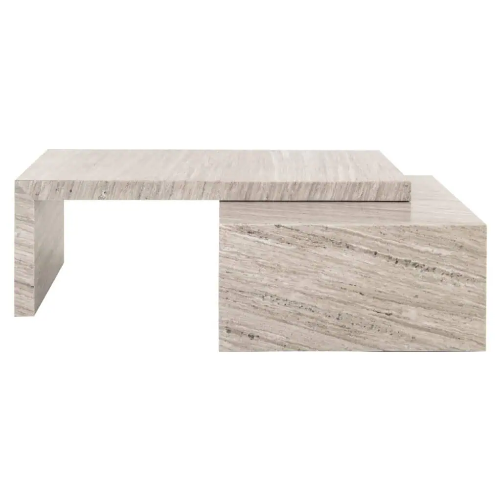 - Salontafel Novaz sand (Set of 2)