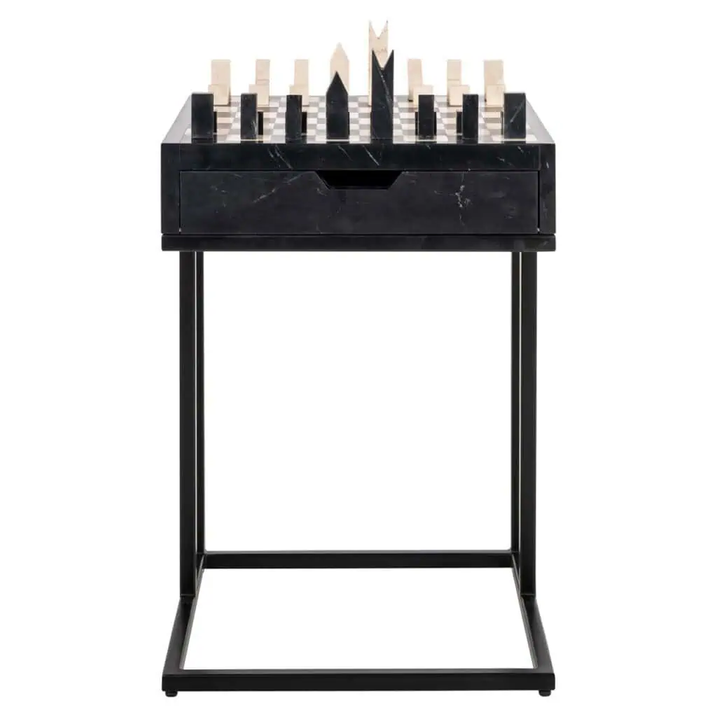 - Bijzettafel Davos black