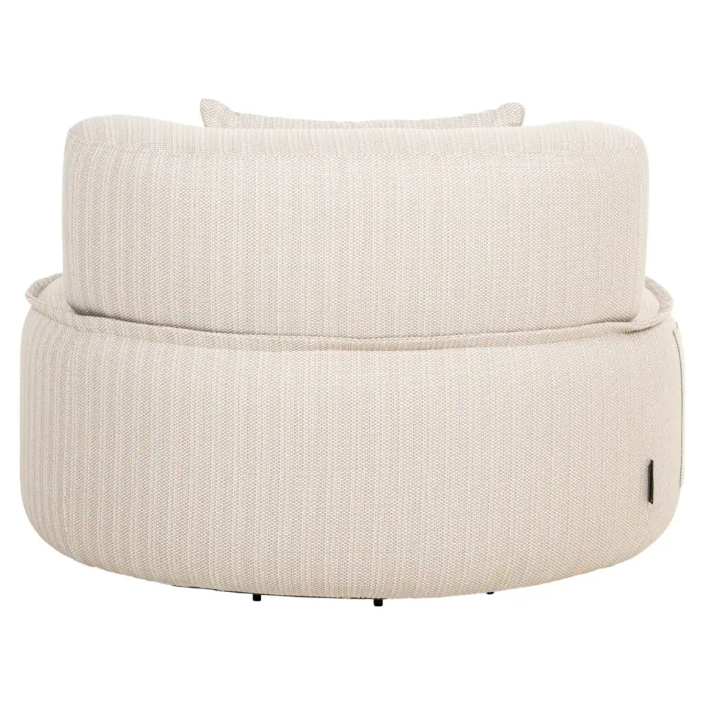 - Outdoor lounge stoel Nammos beige swivel