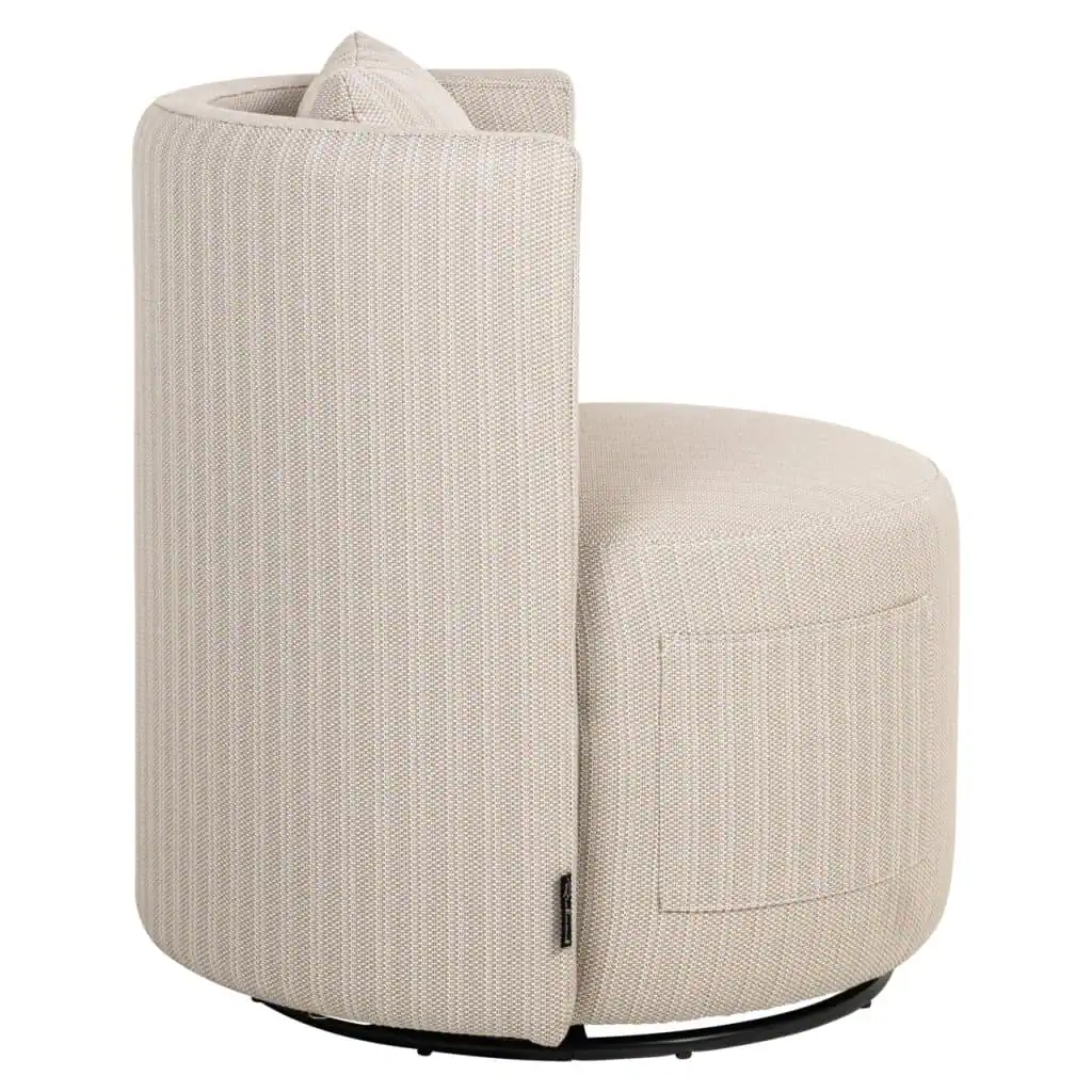 - Outdoor lounge stoel Marlin beige swivel