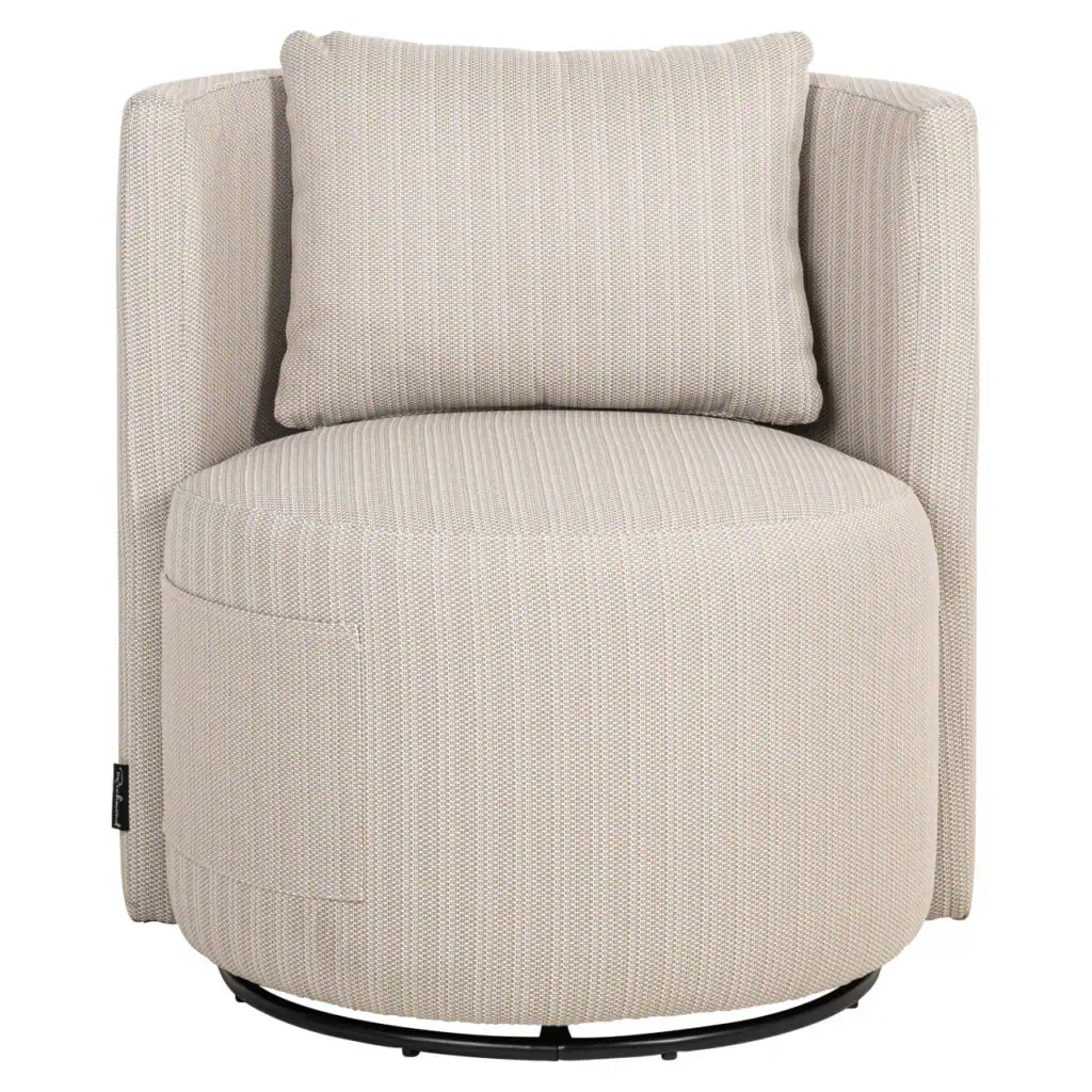 - Outdoor lounge stoel Marlin beige swivel
