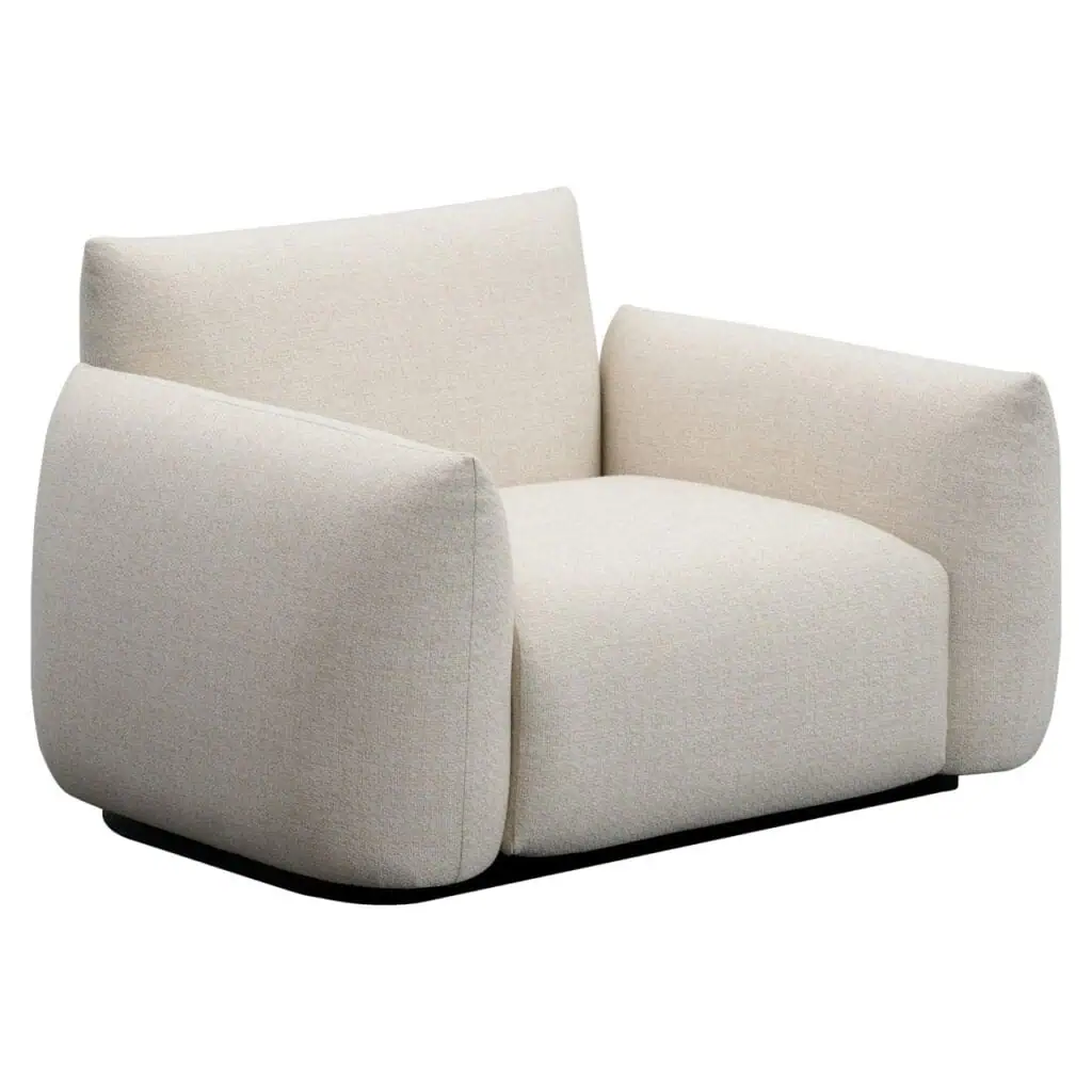- Outdoor lounge stoel Dawson beige alpine
