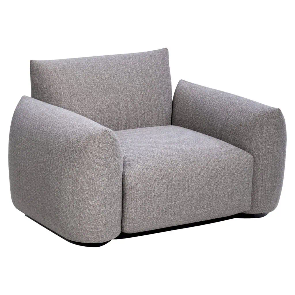 - Outdoor lounge stoel Dawson greige alpine