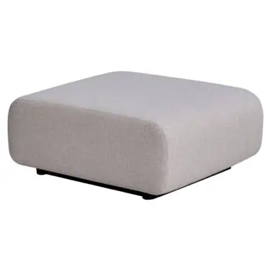- Buiten poef & voetenbank Dawson beige alpine